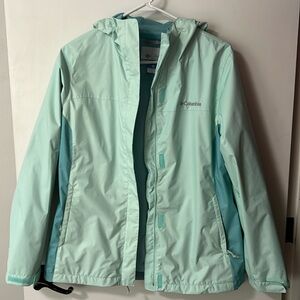Women’s Mint Green Columbia Coat Size Medium